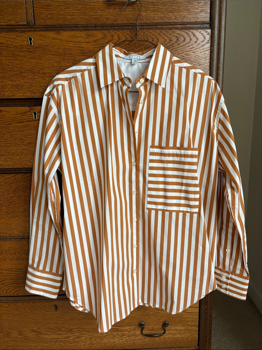 AYR deep end striped shirt